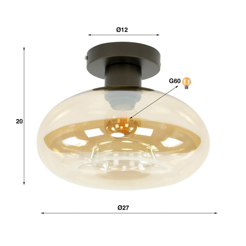Plafondlamp Soll 1L
