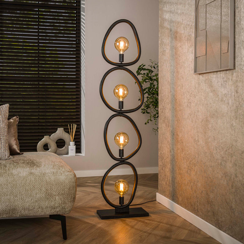 Vloerlamp Pebble 4L