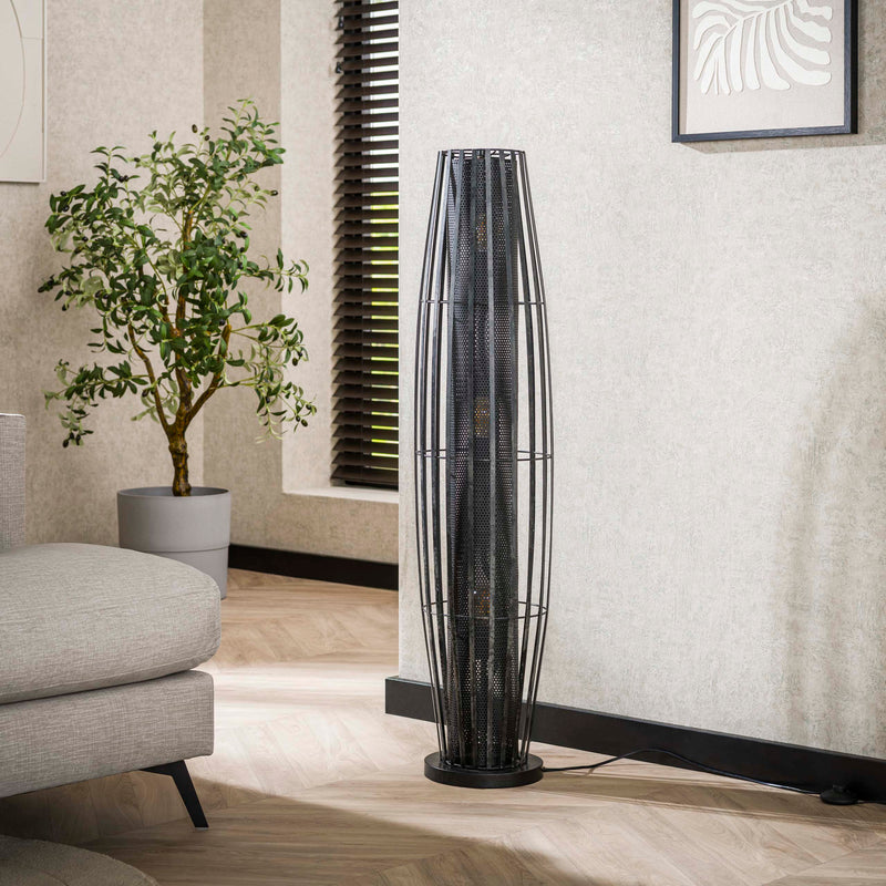 Vloerlamp Cylinder Mesh 3L 120