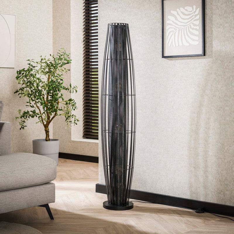 Vloerlamp Cylinder Mesh 4L 150