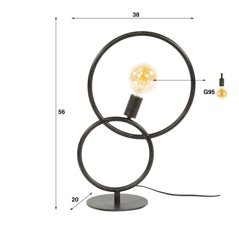 Tafellamp Loop 1L