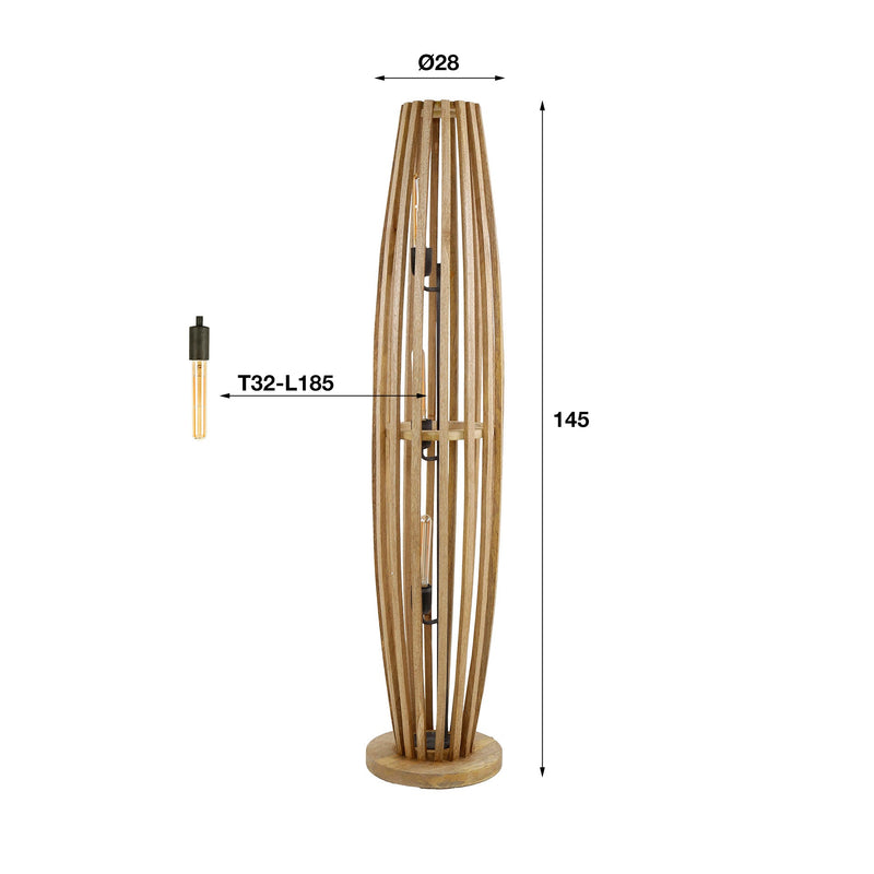 Vloerlamp Orbit L 3L