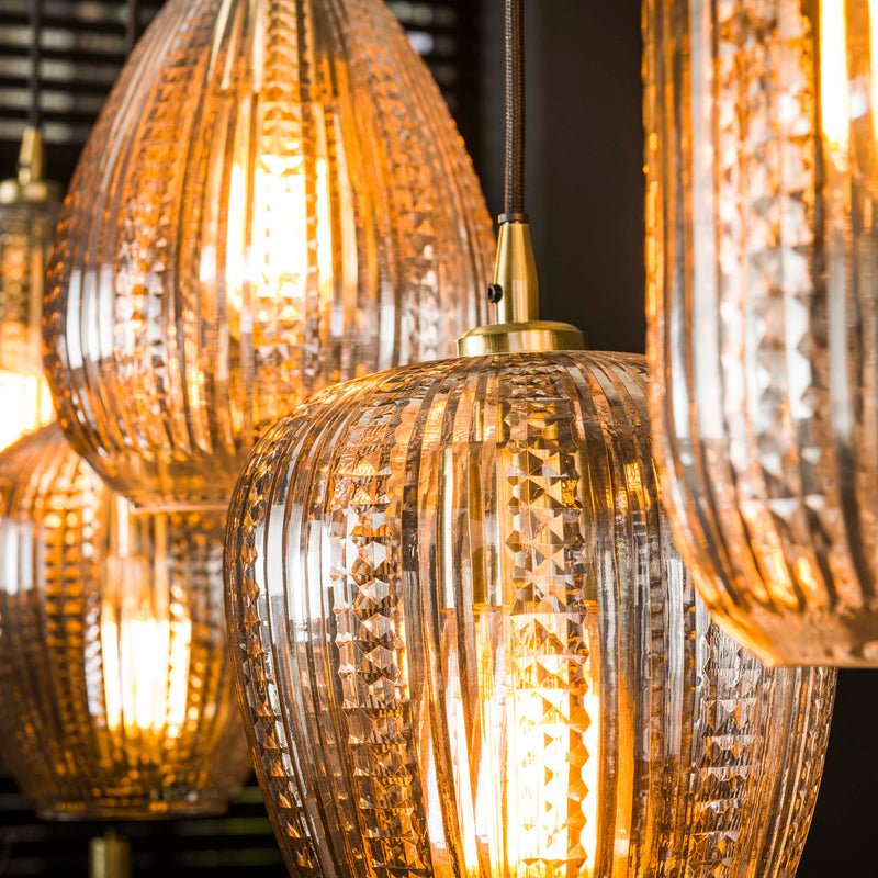 Hanglamp Diamond Grain 5L