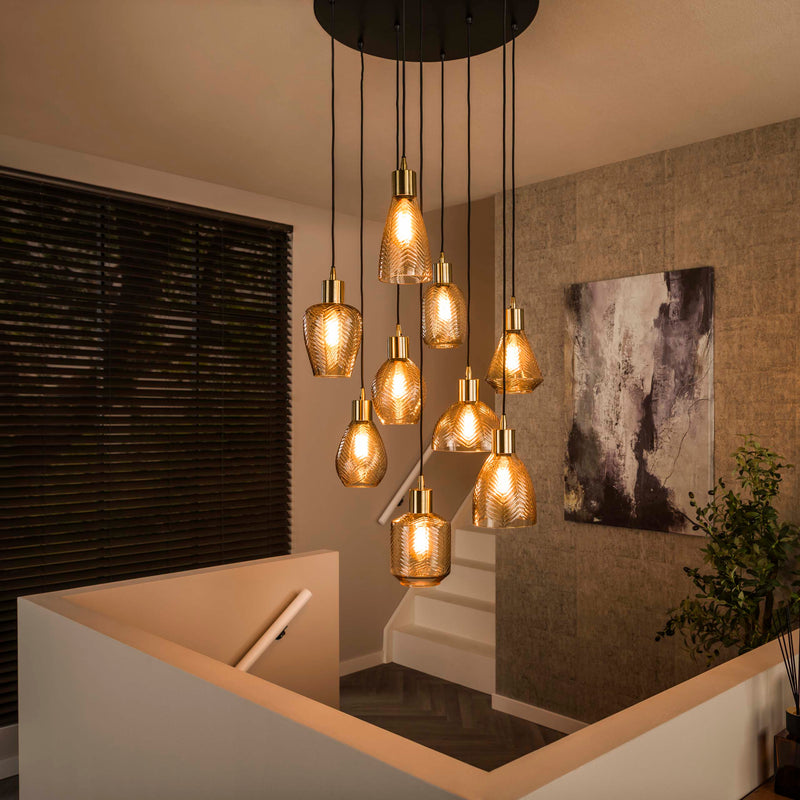 Hanglamp Leaf 9L