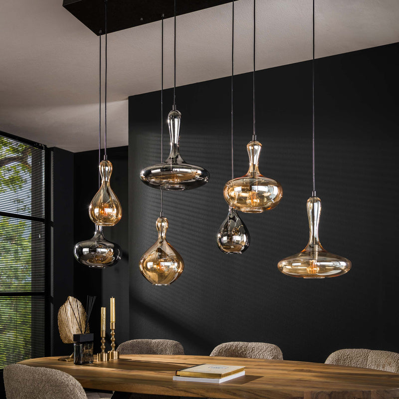 Hanglamp Karaf 4+3L