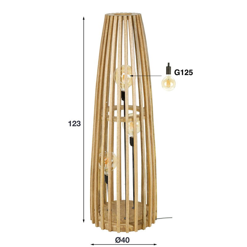 Vloerlamp Launch 3L
