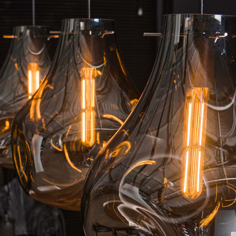 Hanglamp Dent Glass 3L