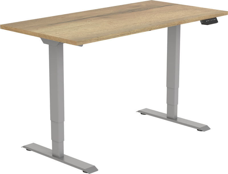 Zit-sta bureau 2-motorig