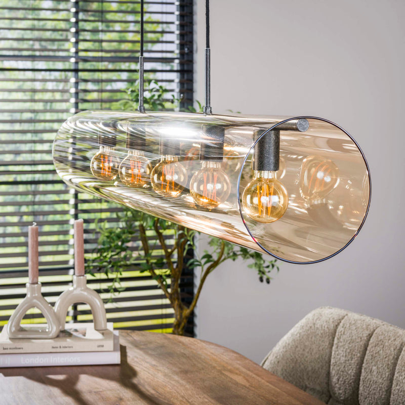 Hanglamp Tube Glass 5L