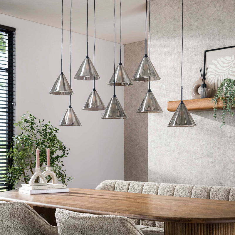 Hanglamp Conic 5+4L
