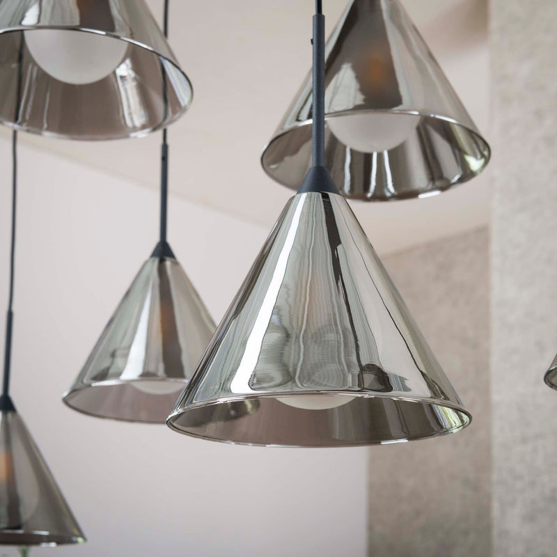 Hanglamp Conic 5+4L