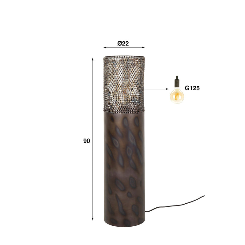 Vloerlamp Cylinder 1L 90