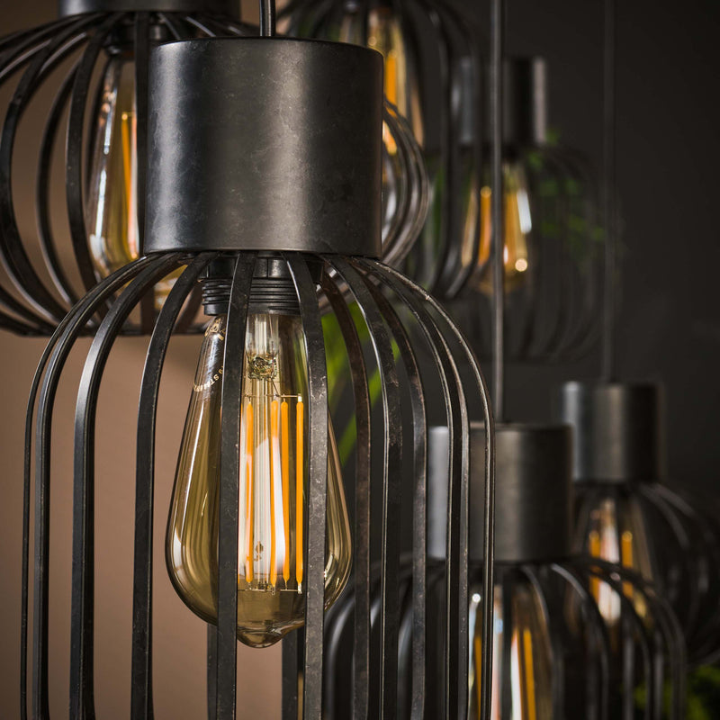 Hanglamp Mix Metal 3+3L