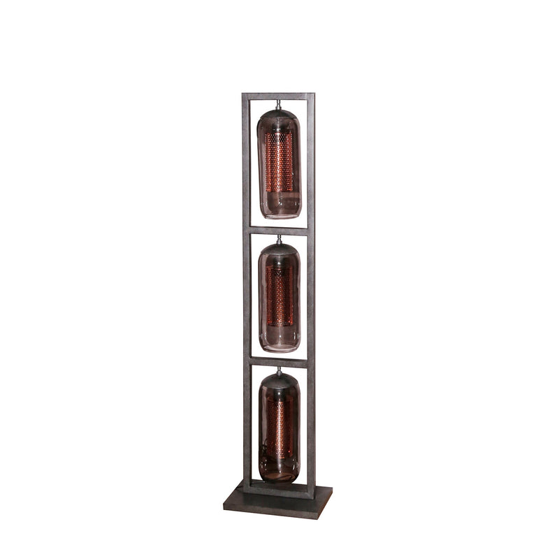 Vloerlamp Smoke Mesh 3L