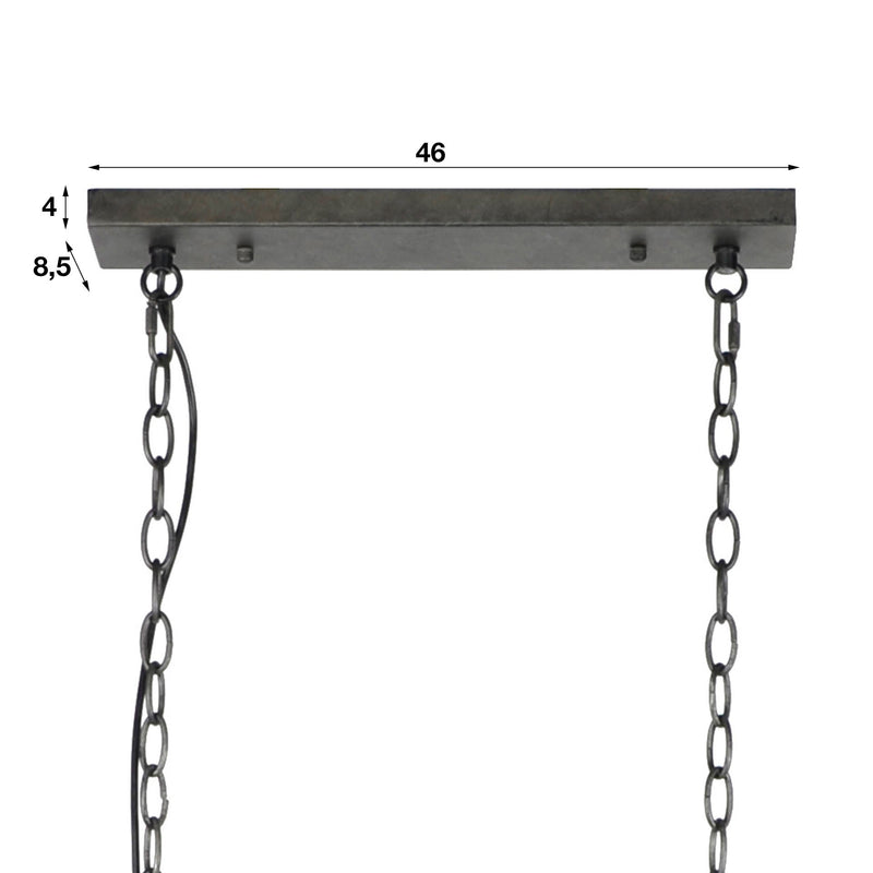 Hanglamp Cylinder Wire 2L