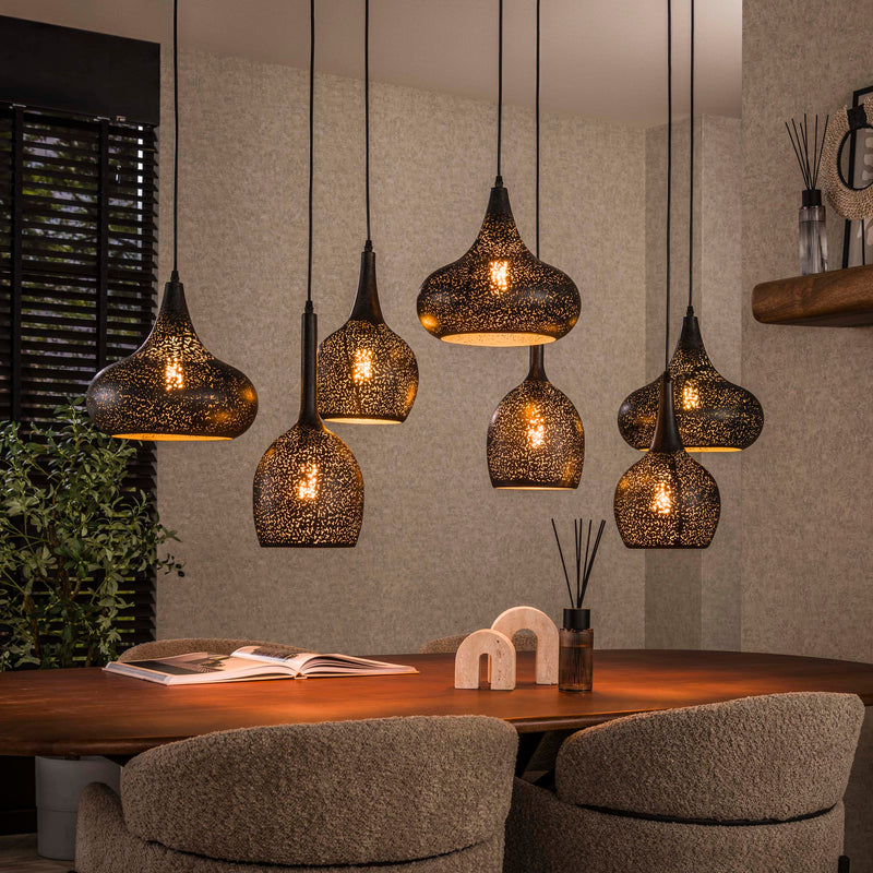 Hanglamp Zip 4+3L