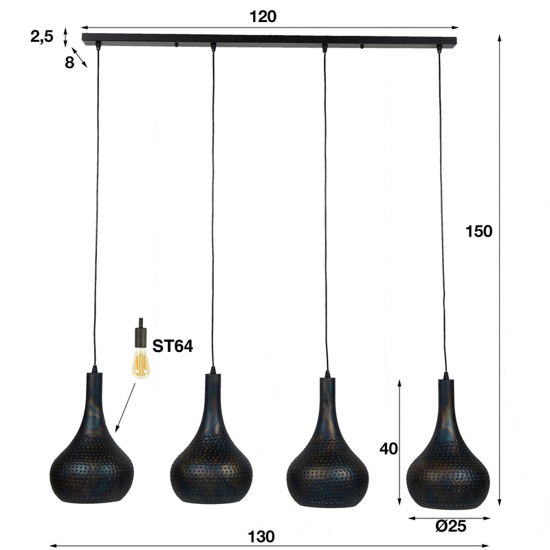 Hanglamp Punch Cone 4L