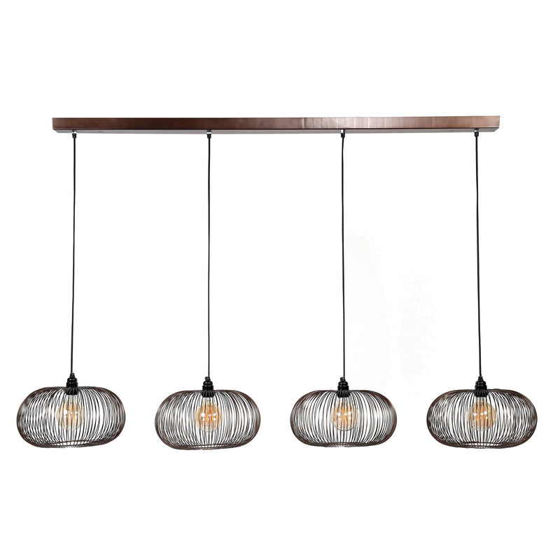 Hanglamp Copper Twist 4L