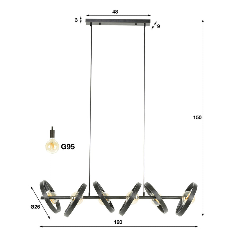 Hanglamp Hover 6L