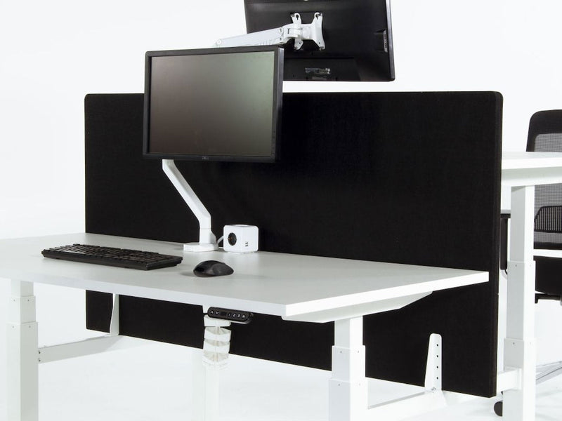 STIL03 Geluiddempende tussenwand duo bureau