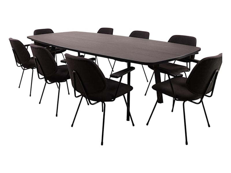 Vergadertafel Maya deens ovaal