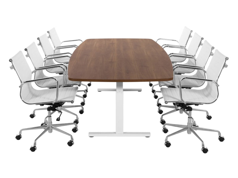 Vergadertafel Tube deens ovaal