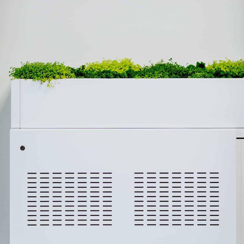 Plantenbak akoestische schuifdeurkast